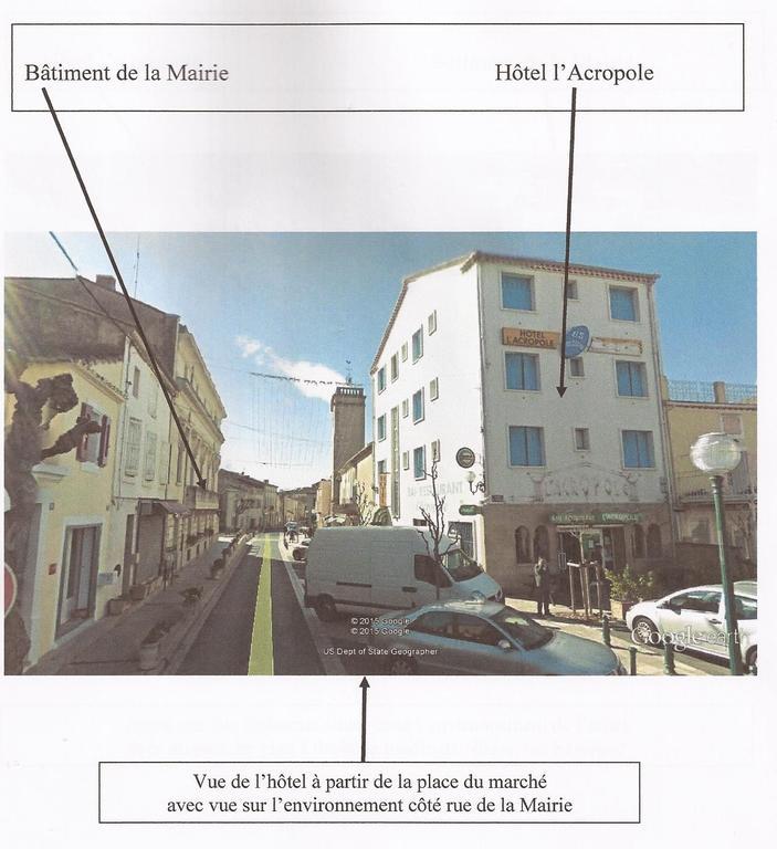 Hotel L'Acropole Nissan-lez-Enserune Exteriér fotografie
